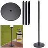 Camping Light Holder Aluminum Alloy Portable Desktop Lamp Stand for Camping