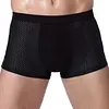 Men's Mesh ice silk breathable Modal Microfiber Trunks Underwear