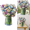 3D Paper Pop Up Flower Bouquet Greeting Card (Little Daisy)