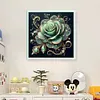 (Multi Style)Flowers-Full Embroidery 3 Strands 11CT Stamped Cross Stitch-40*40CM