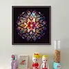Mandala-11CT Stamped Cross Stitch 40*40cm