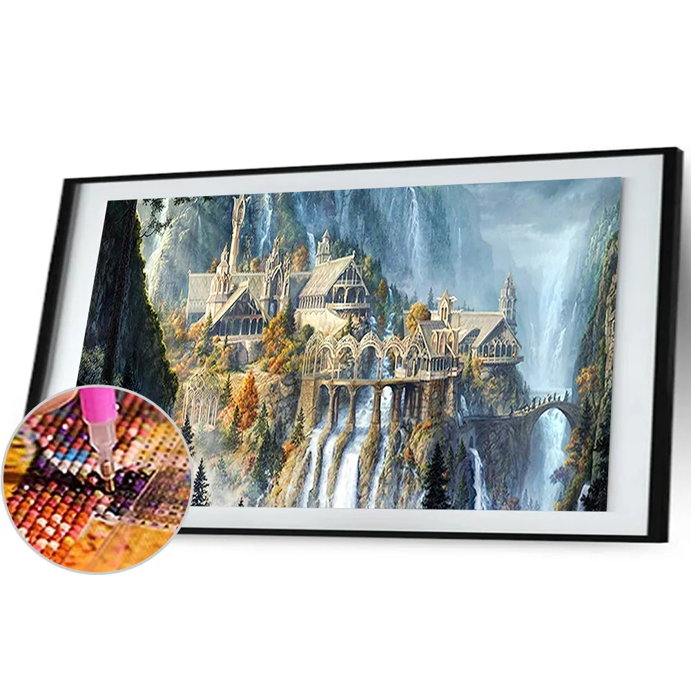 Diamond Painting - Full Square Drill - Mountain Attic(80*40cm)