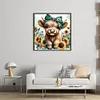 Highland Cow-11CT Stamped Cross Stitch Kit(40x40cm)