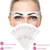 Kit de pochoirs &agrave; sourcils en silicone