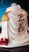 Sitting Monkey D. Garp - ONE PIECE Resin Statue - Brain Hole Studio