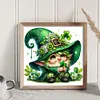 Clover Gnome - 11CT Stamped Cross Stitch - 45*45cm
