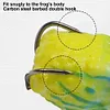 5pcs Artificial Lifelike Thunder Frog Lure 25mm 3g Silicone Baits for Bass (B)