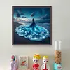(Multi-Style) Beach Dress Girl-11CT Stamped Cross Stitch 40*40cm/15.75*15.75in