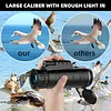 40x60 Adult High Definition Monocular, High Power BAK-4 Prism and FMC Lens Monocular for Smartphone, Suitable for Bird Watching/Wildlife/Hunting/Hiking..