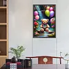 >SALE<5D DIY Full Round Drill Partial AB Diamond Painting Bear Kit 45x65cm