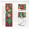 (US Local)Christmas Tree A5 Size Diamond Painting Notebook Set with 4Pcs Bookmark Gift