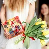 8 Pcs/Set Diamond Painting Christmas Greeting Card