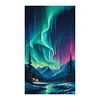 (US Local)Aurora-11CT Stamped Cross Stitch Kit(40x70cm)