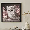Owl-Partial Special Shaped Diamond Painting 30*30CM