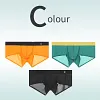 Ice Silk Seamless Transparent Ultra-Thin Boxer Briefs