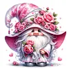 (US Local)Rose Gnome-11CT Stamped Cross Stitch Kit(40x40cm)