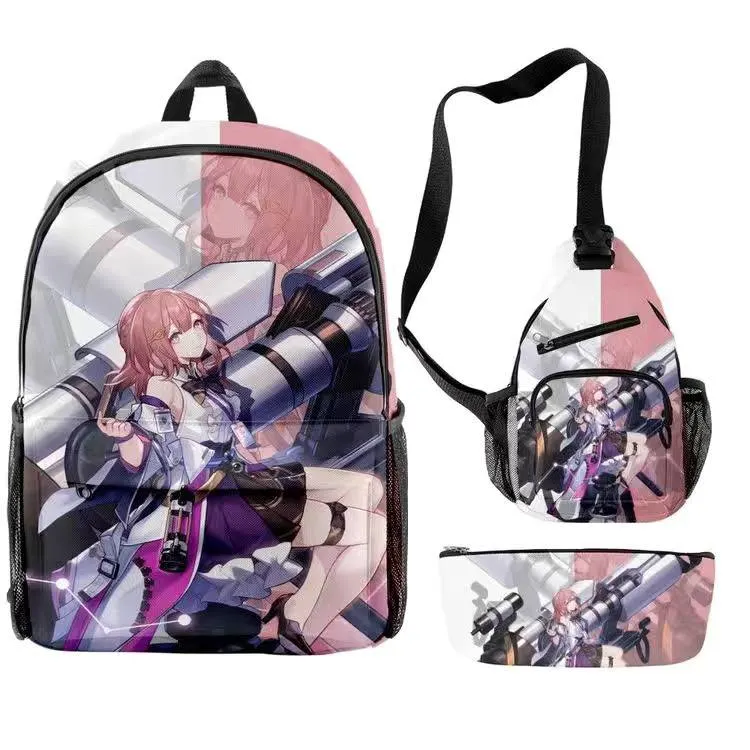 Honkai Star Rail Characters Backpack Set