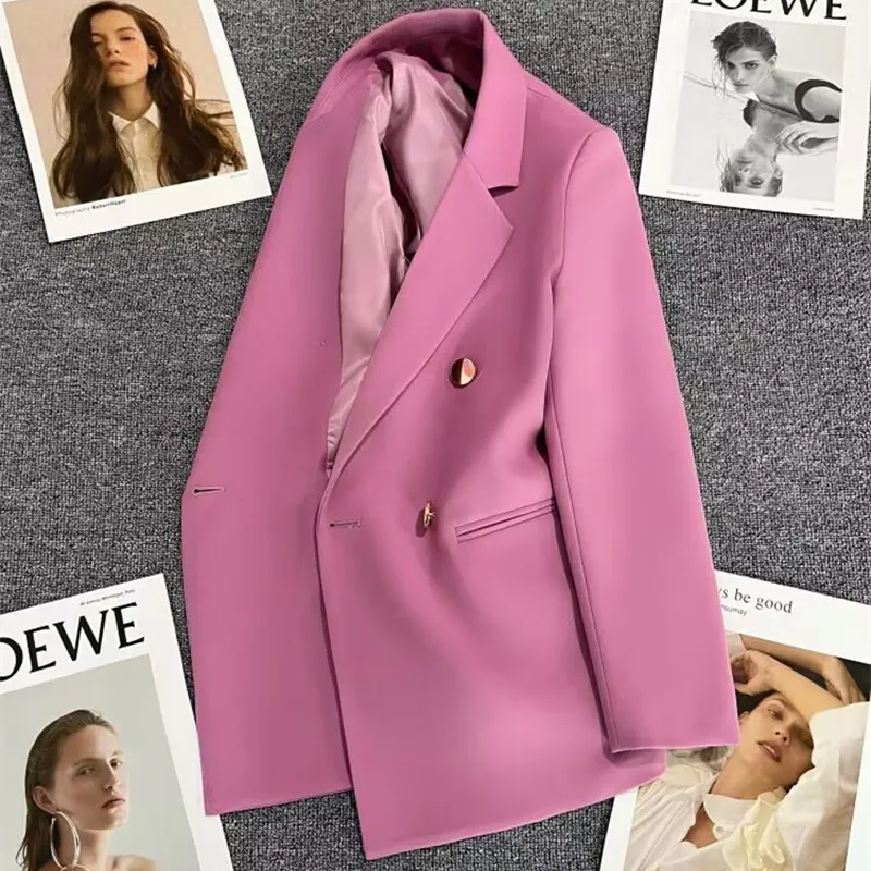 Athvotar Athvotar Fried Street Small Suit Jacket Female 2024 Spring And Autumn New Korean Version Web Celebrity Temperament Small Casual Female