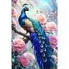 (US Local)2pack Paint By Numbers Kit On Canvas DIY Oil Art Animal Picture Wall Decor40x60cm