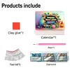 Diamond Painting Parrot 2027 Paper Calendar Monthly Flip Tabletop Calendar Kit