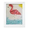 DIY Resin Beach Art Craft Kit with Frame, Resin Art Sea Glass Craft, Ocean Color Design, Materials for Adults Home Decor Desk Display, Ocean Themed DIY Kit Set and Creative Birthday Gift