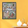 Winter-14CT Stamped Cross Stitch 38*49cm/14.96*19.29in