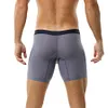 Men's Ice Silk Underwear Sexy Bulge Puch Low Rise See Through Boxer Briefs Thin Cool Boxers Shorts