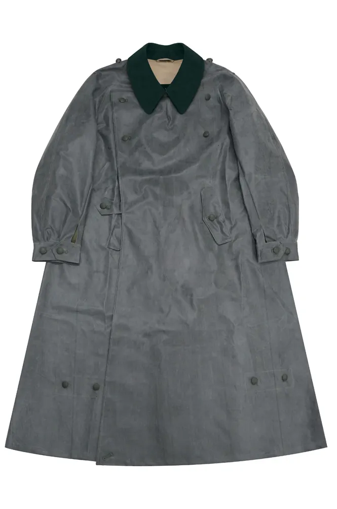   German Motorcyclist Rubberized Protective Coat Kradmantel German-Uniform