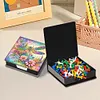 Dragonfly Diamond Painting Memo Pad Holder Mosaic Kit for DIY Art Craft