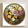 (Counted/Stamped) Butterfly - 18CT Cross Stitch 20*20cm/7.87*7.87in