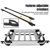 [US Local Warehouse] Aluminum Alloy Auto Luggage Car Roof Racks with Cross Bars for SUV Truck Vehicle