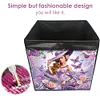 (US Local)DIY Diamond Painting Storage Box Canvas Organizer Box Diamond Painting Kit (C)