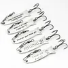 5pcs Metal Spoon Spinner Fishing Lure Fishing Wobblers Hard Bait Gifts for Dad