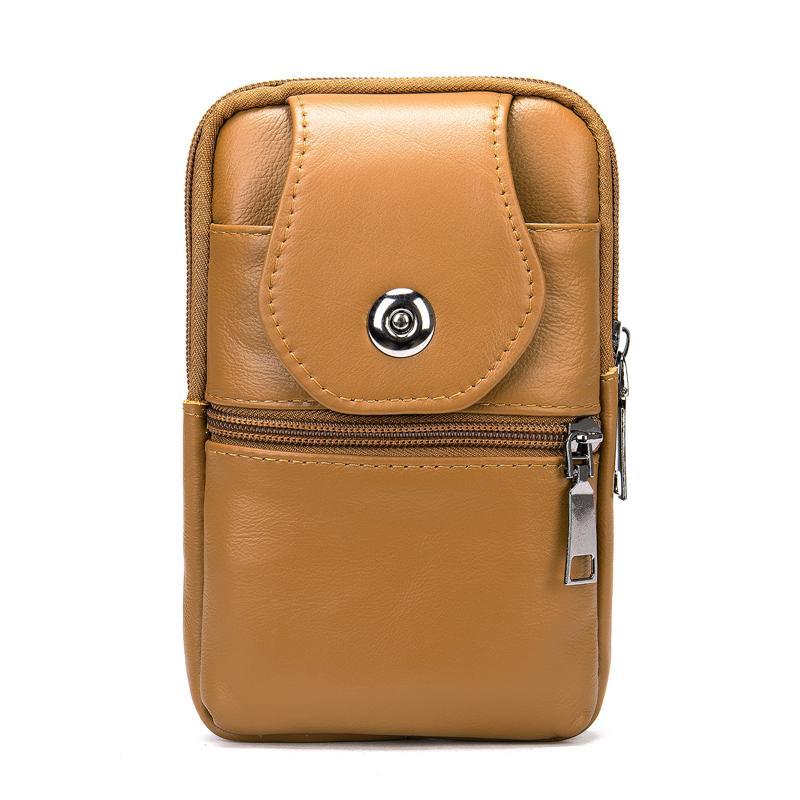 Mens Outdoor Casual Vintage Durable Casual Belt Bags