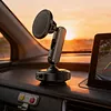 Vacuum Magnetic Car Phone Holder 360 Degree Rotating Phone Mount for DJI Gopro