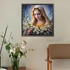 Diamond Painting-DIY Full Round Drill Our Lady