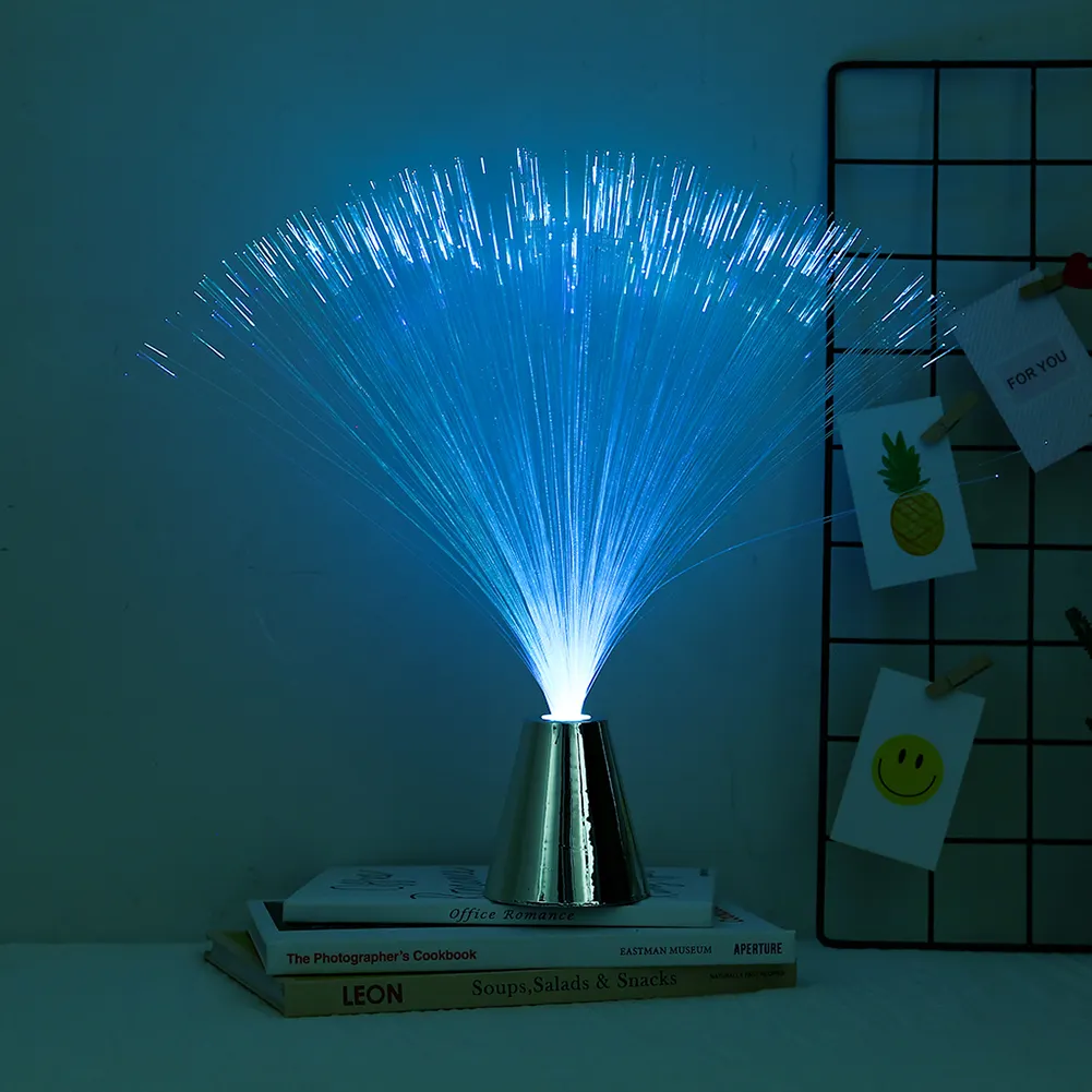Colorful LED Optic Fiber Light Festival Party Decor Atmosphere Night Lamp
