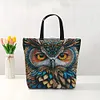 Owl-11CT DIY Stamped Cross Stitch Shopping Bag 40*40cm/15.75*15.75in
