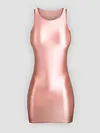 Men's vest shiny hip dress