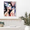 (Flashsale Limited Stock)Girl And Bird-Paint by Numbers Acrylic Painting 40*50cm