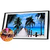 Seaside  - Full Round/Square Diamond Painting(80x40cm)