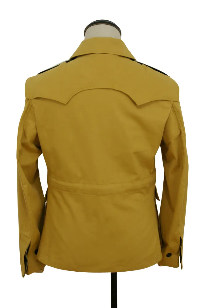   Elite DAK Tropical Afrikakorps Sand Field Tunic 2nd Pattern M1943 - Italian SAHARIANA German-Uniform