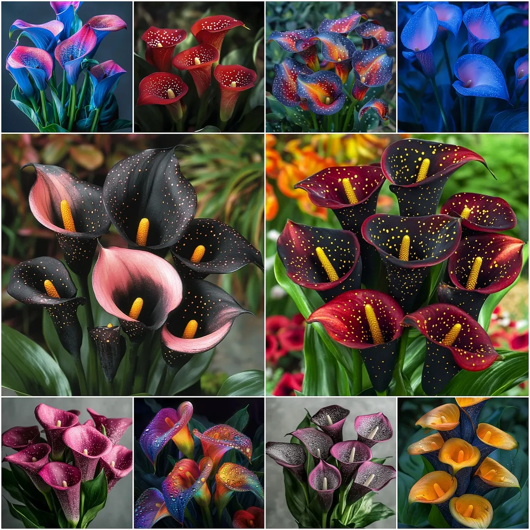 #2-Mysterious Aurora Calla Lily 🌌✨