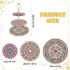 3 Tier Acrylic Mandala Diamond Painting Cake Snack Stand for Afternoon Tea