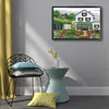 (Counted/Stamped)Autumn Manor-14CT Cross Stitch 42*32cm/16.54*12.6in