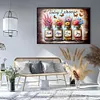 (Multi-Style) Sunflower Vase-11CT Stamped Cross Stitch 45*45cm/17.72*17.72in
