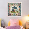 (Stamped/Counted) Landscape-11CT Cross Stitch 50*50cm/19.69*19.69in