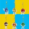 6pcs/set DIY Diamond Painting Chocolate Bean Keychains Kit