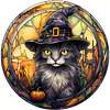 Halloween - 18CT Stamped Cross Stitch 25*25cm/9.84*9.84in