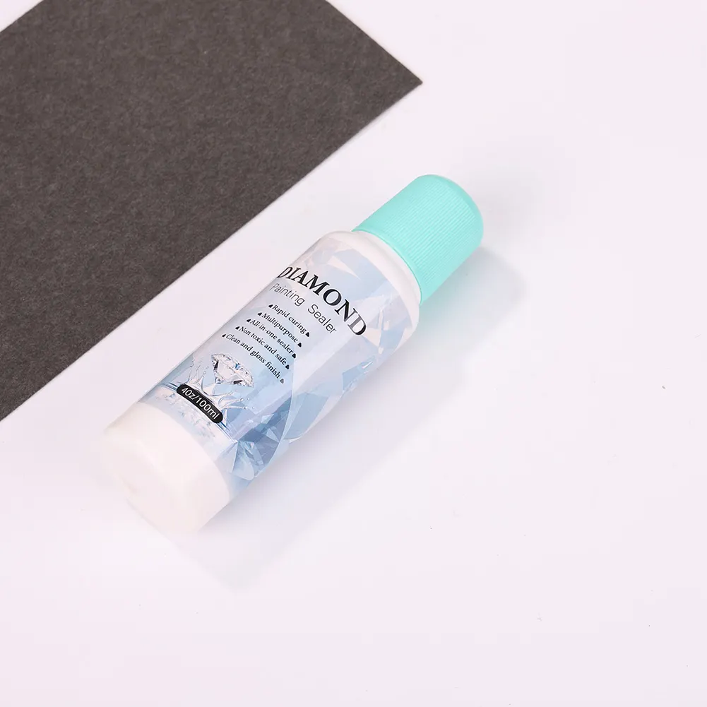 100ML Diamond Painting Glue Sealer-Permanent Hold Your Diamond Paintings（Can&lsquo;t be applied, only pressed）